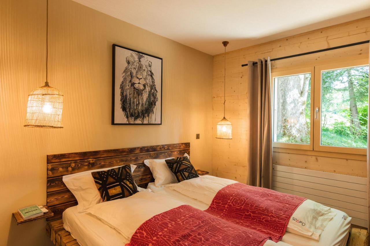 Le Wafo Hotel Gryon Buitenkant foto